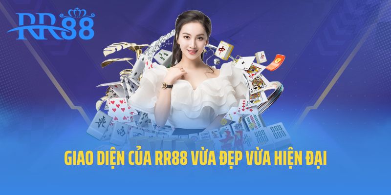 Giao diện của RR88 vừa đẹp vừa hiện đại